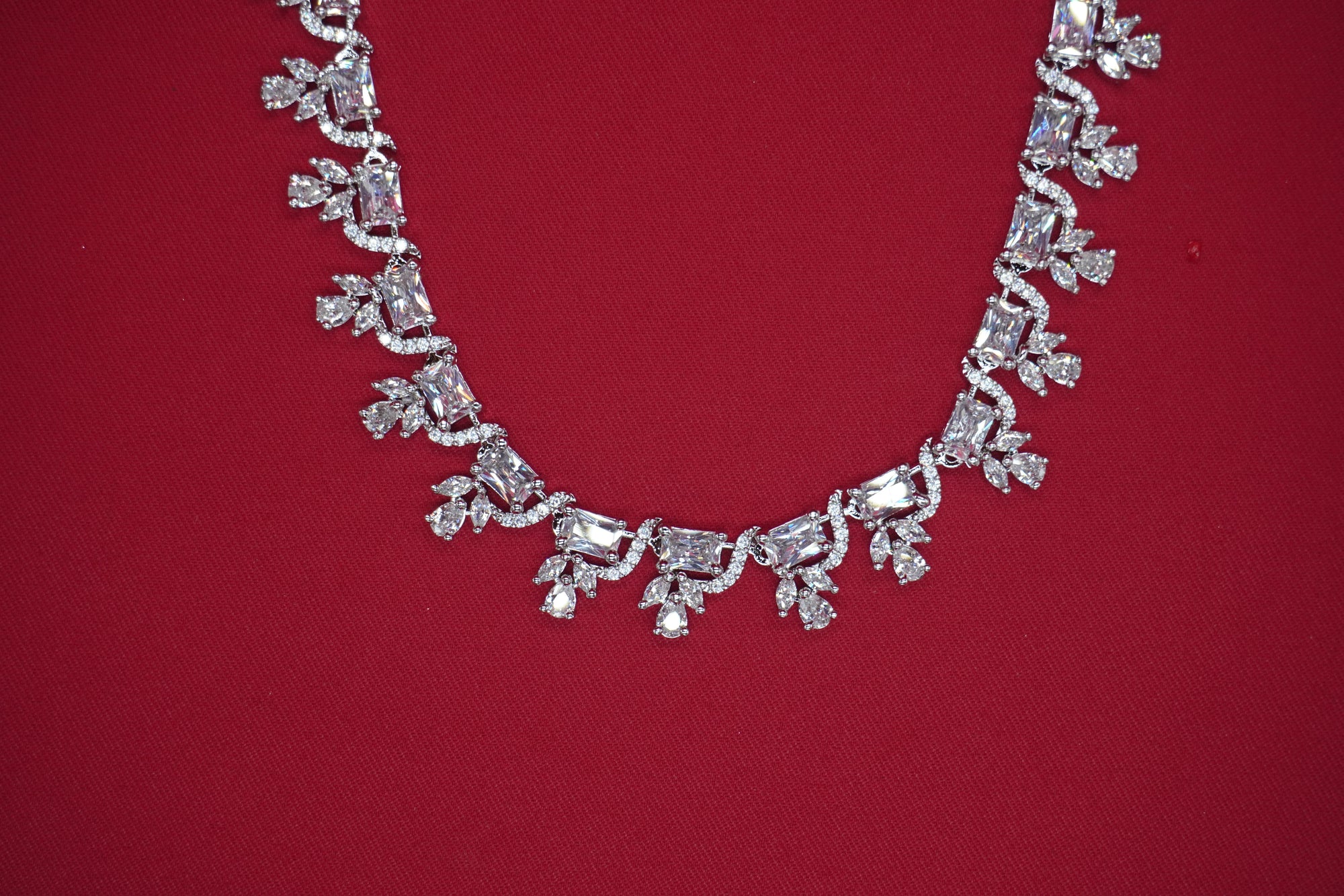 Silver Short Necklace