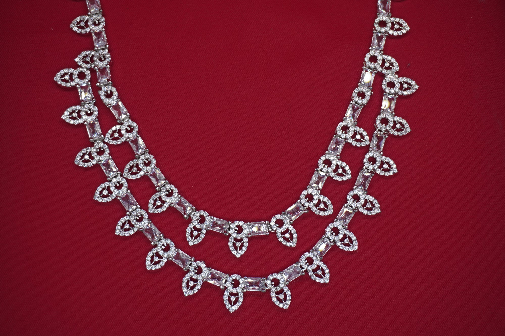 Silver Short Necklace
