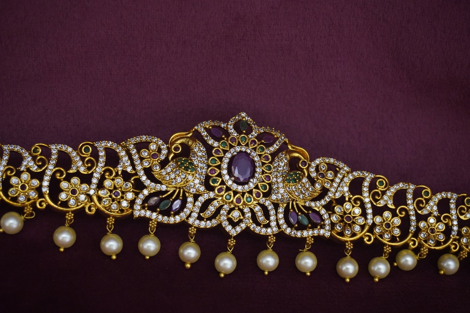 Matte-Gold Vaddanam