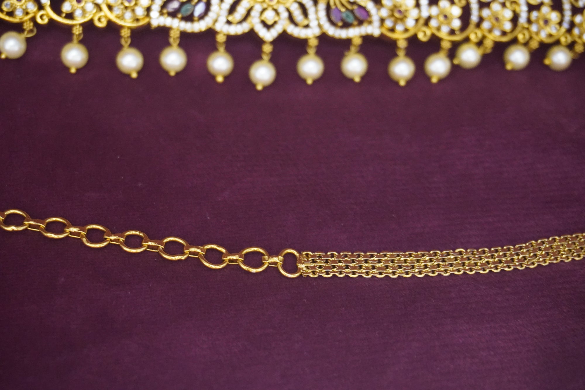 Matte-Gold Vaddanam