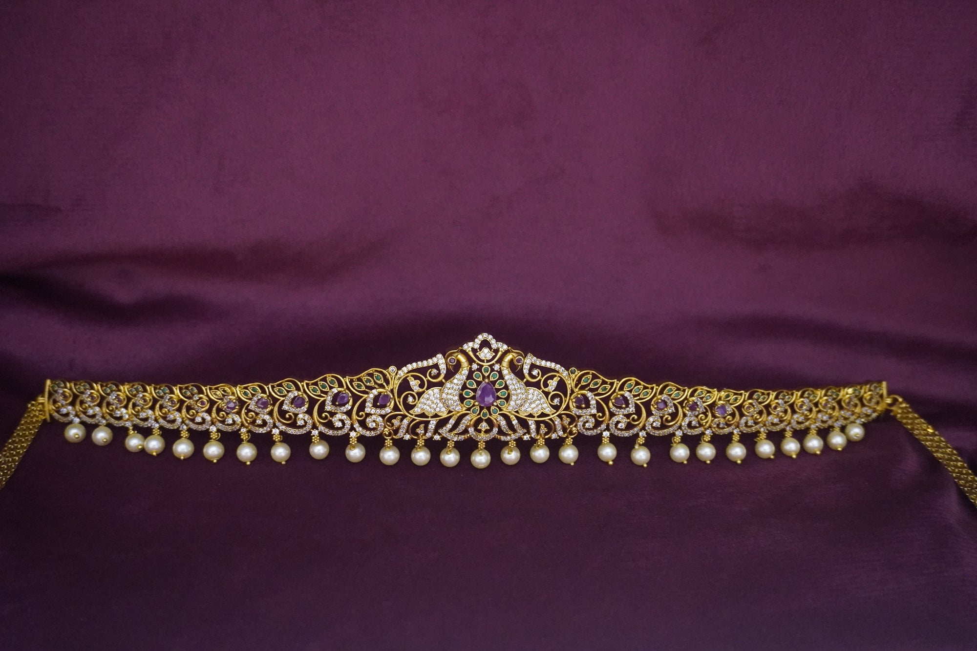 Matte-Gold Vaddanam