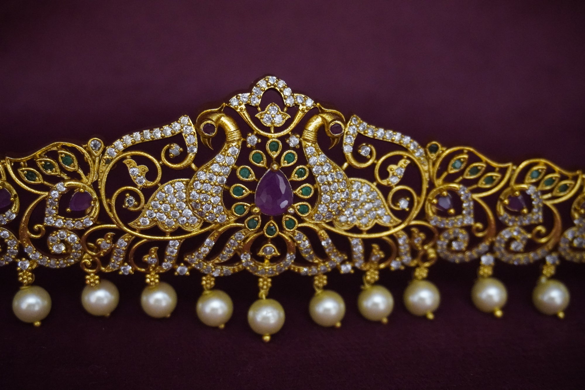 Matte-Gold Vaddanam