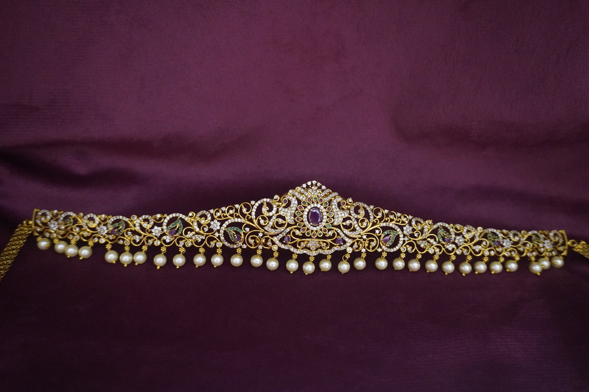 Matte-Gold Vaddanam