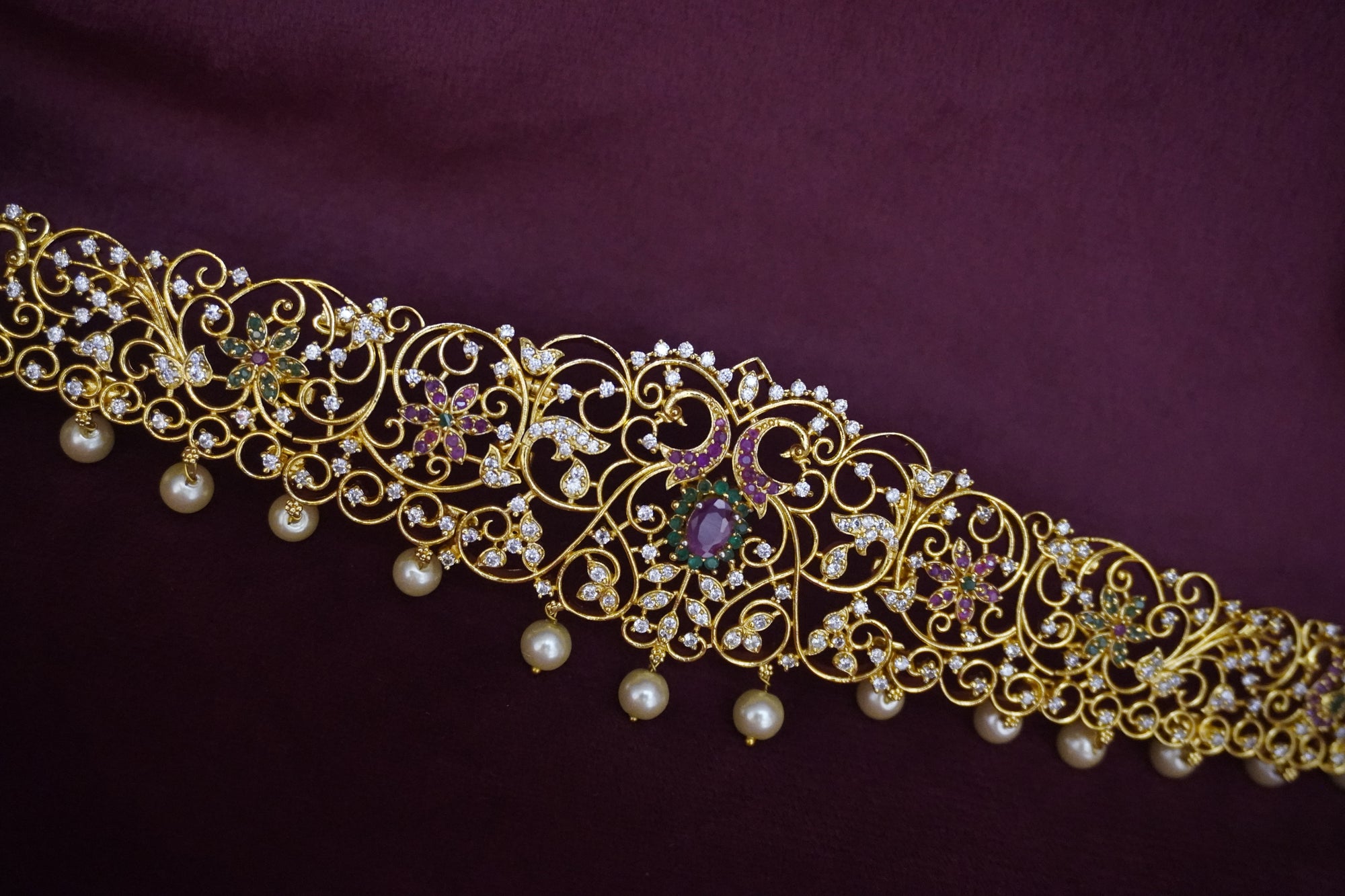 Matte-Gold Vaddanam