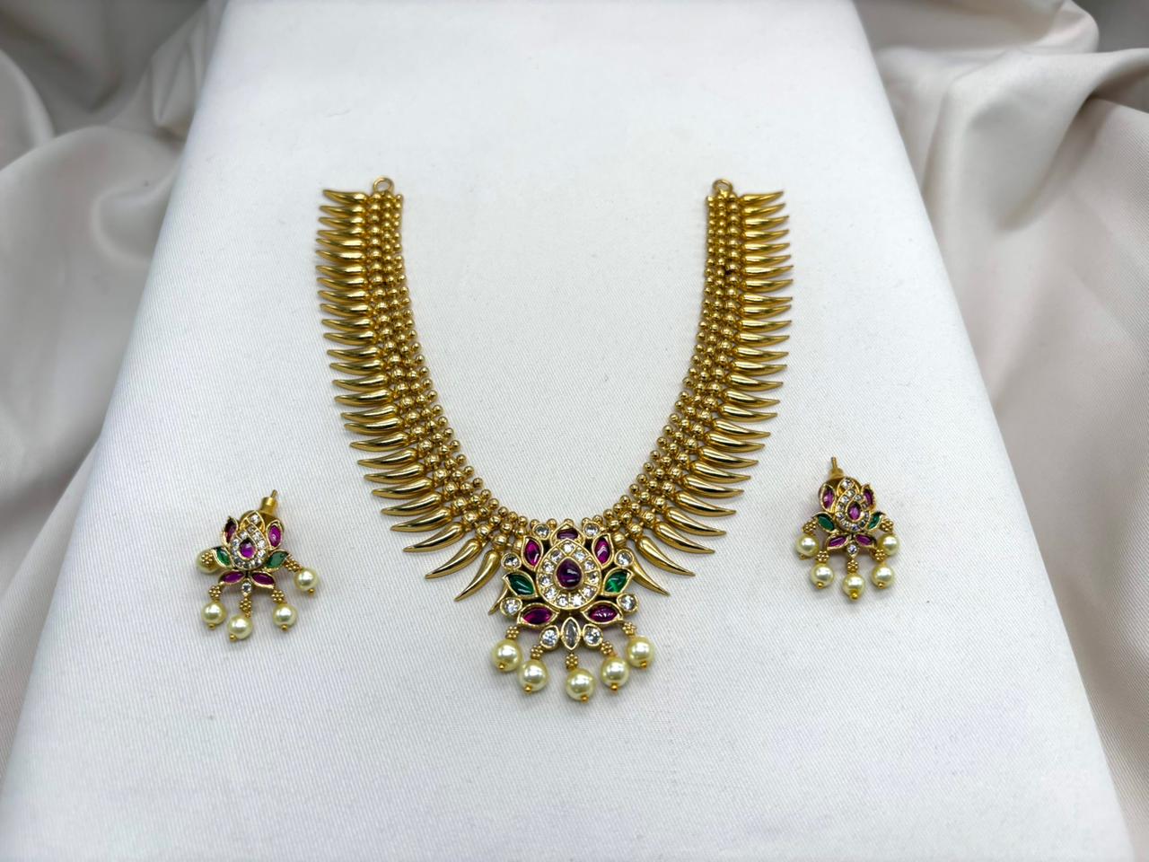 Gold Short Necklace