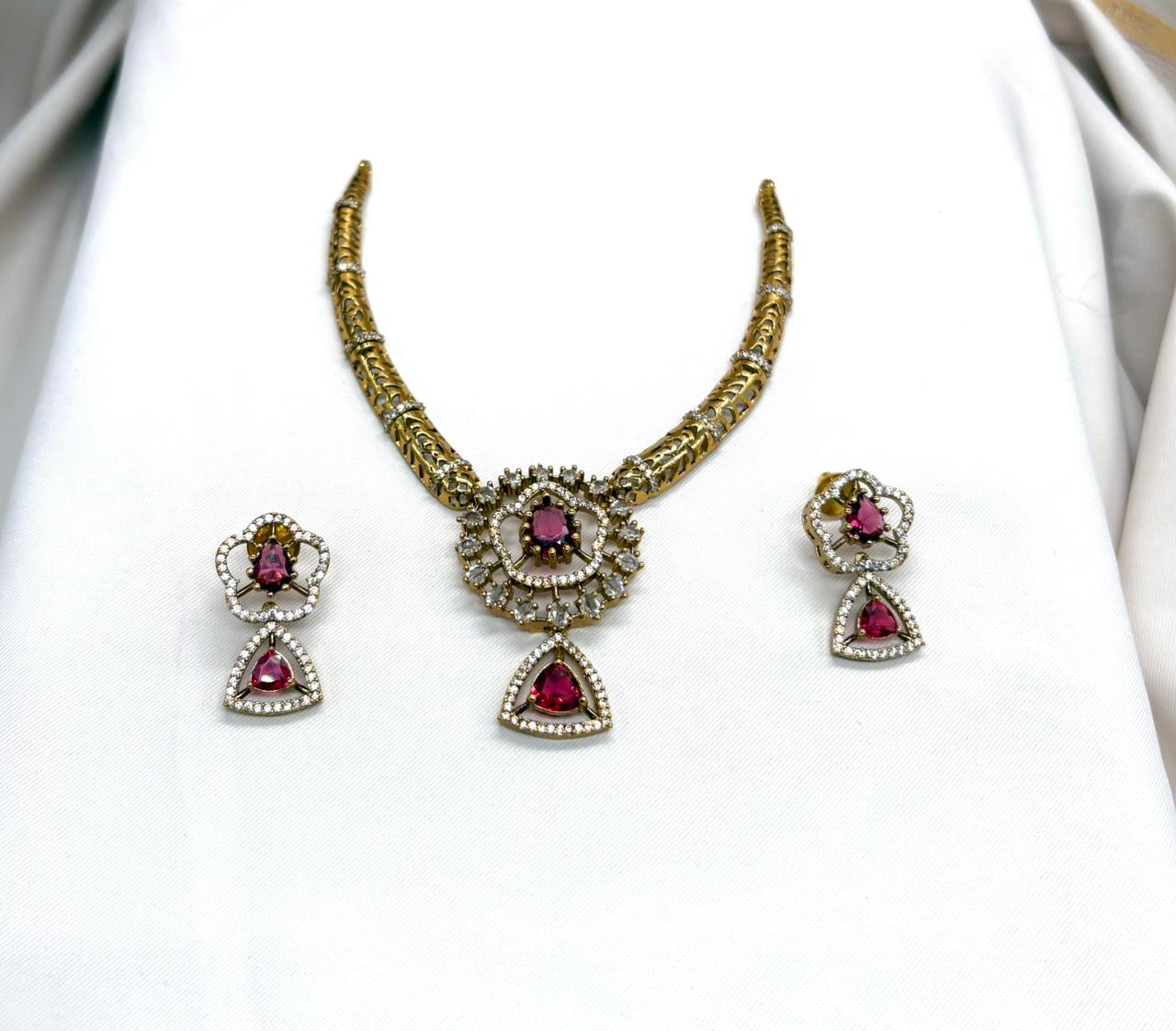 Victorian Short Kanti Necklace