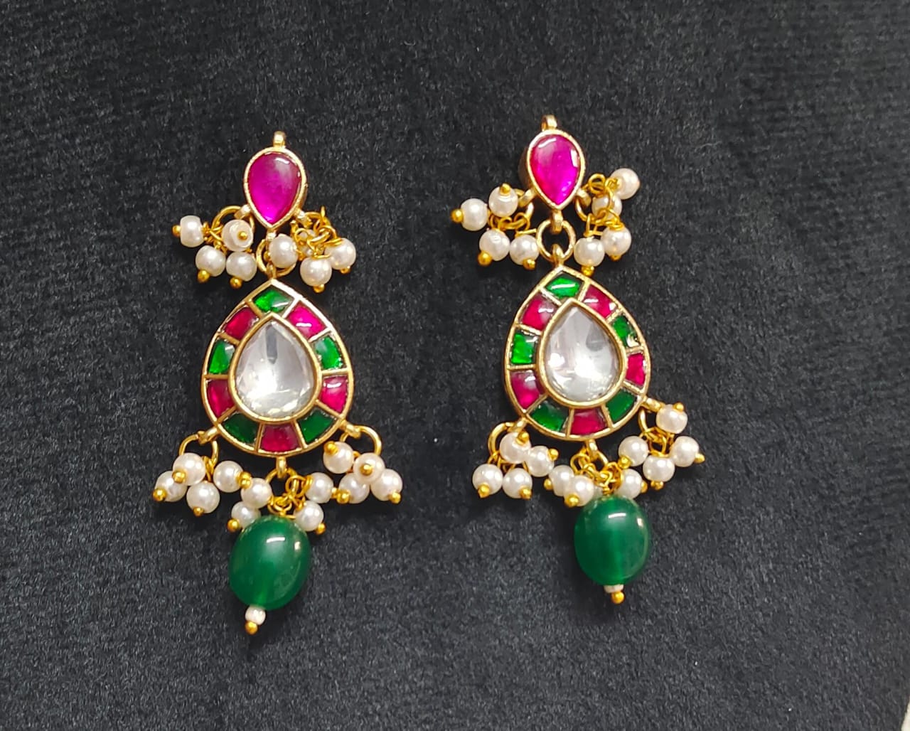 Real Jadau Kundan Earring