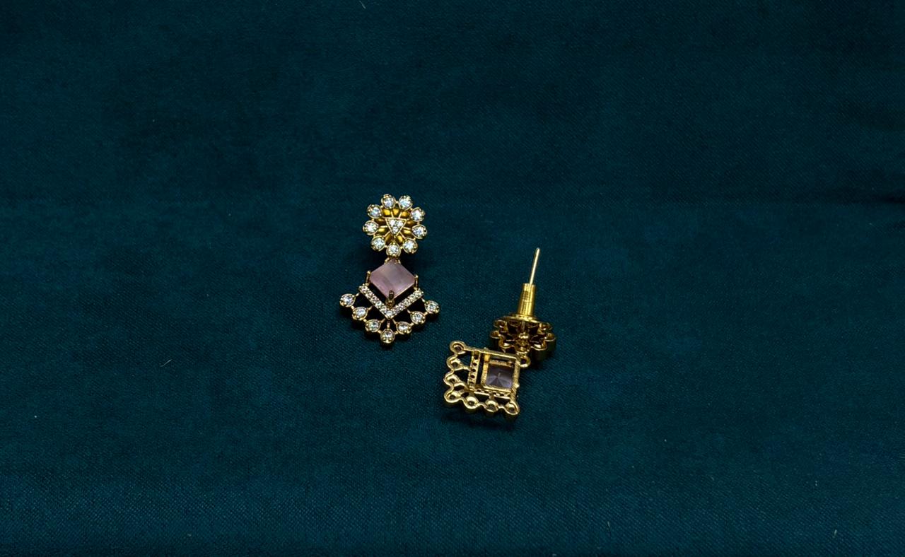 Matte finishing Earring