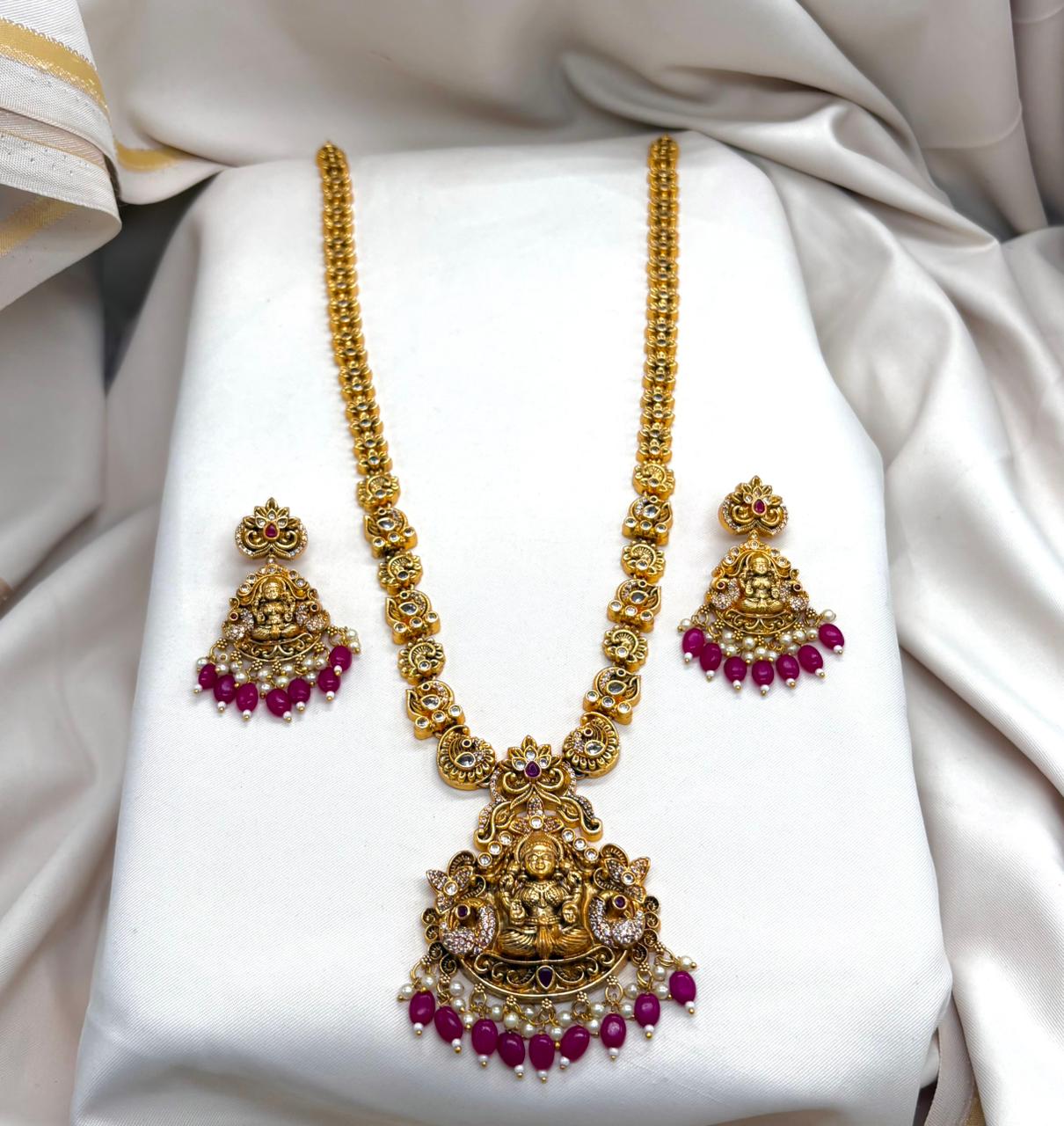 Long Nakshi Necklace