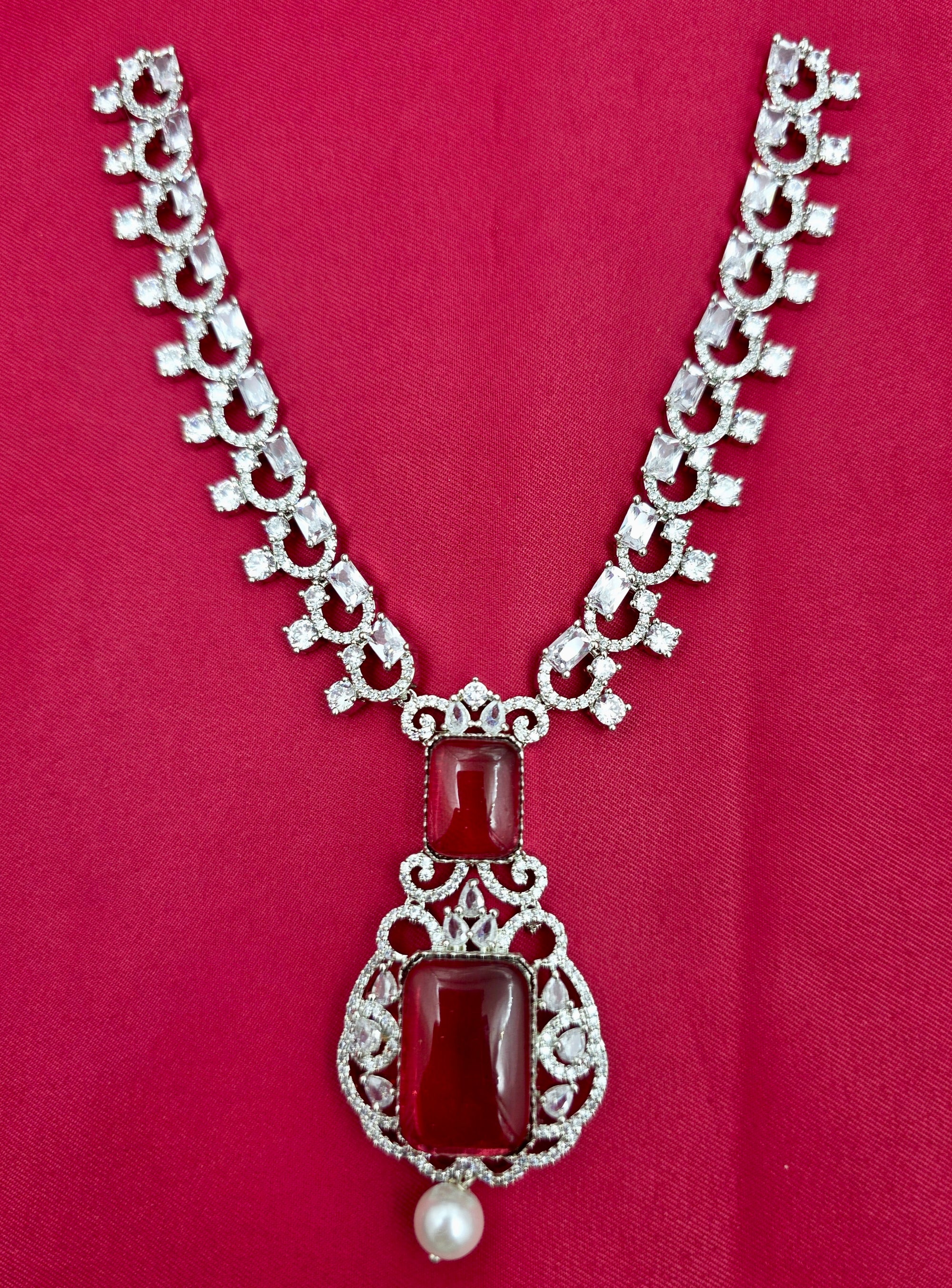 Silver Short Necklace