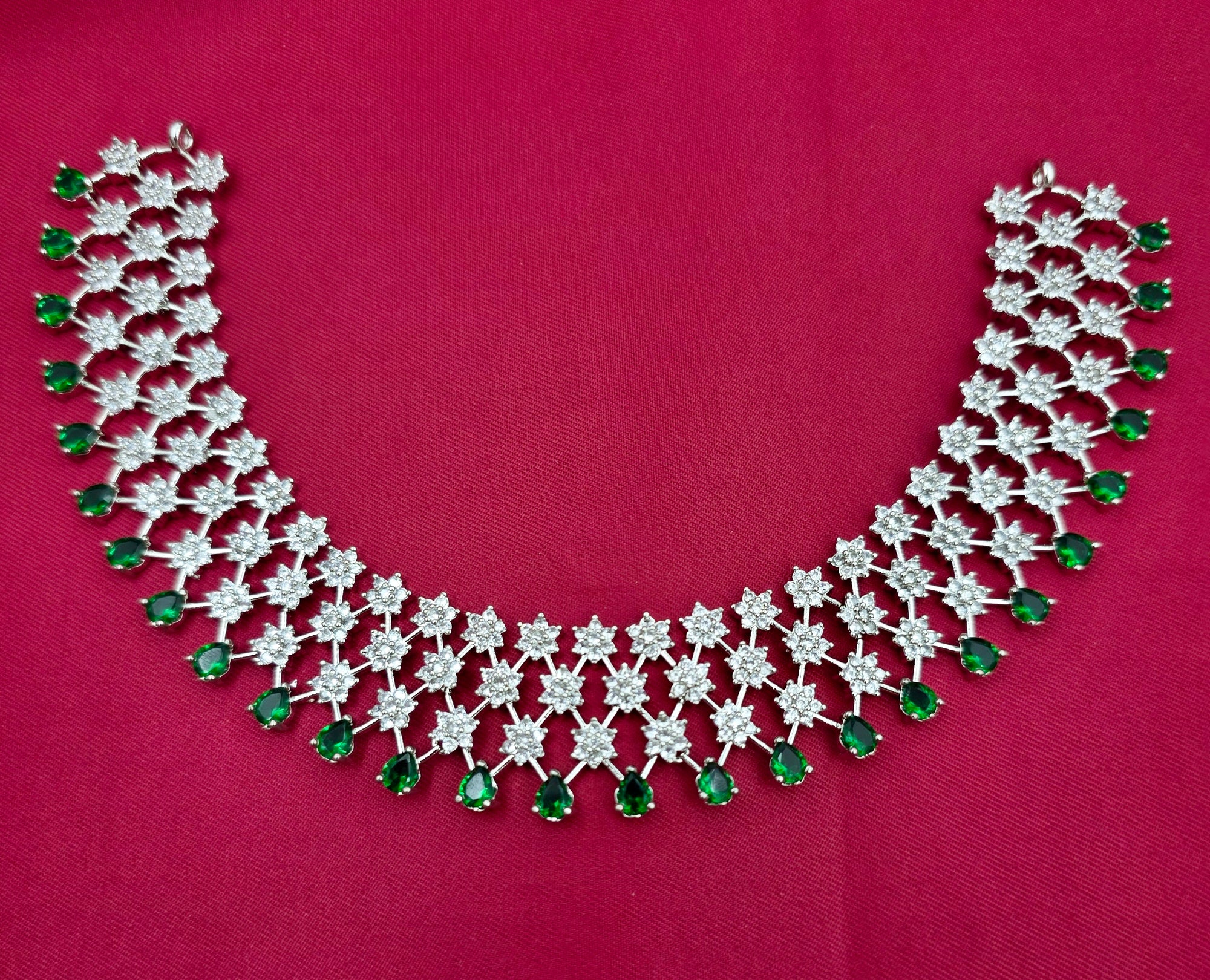 Silver Short Necklace