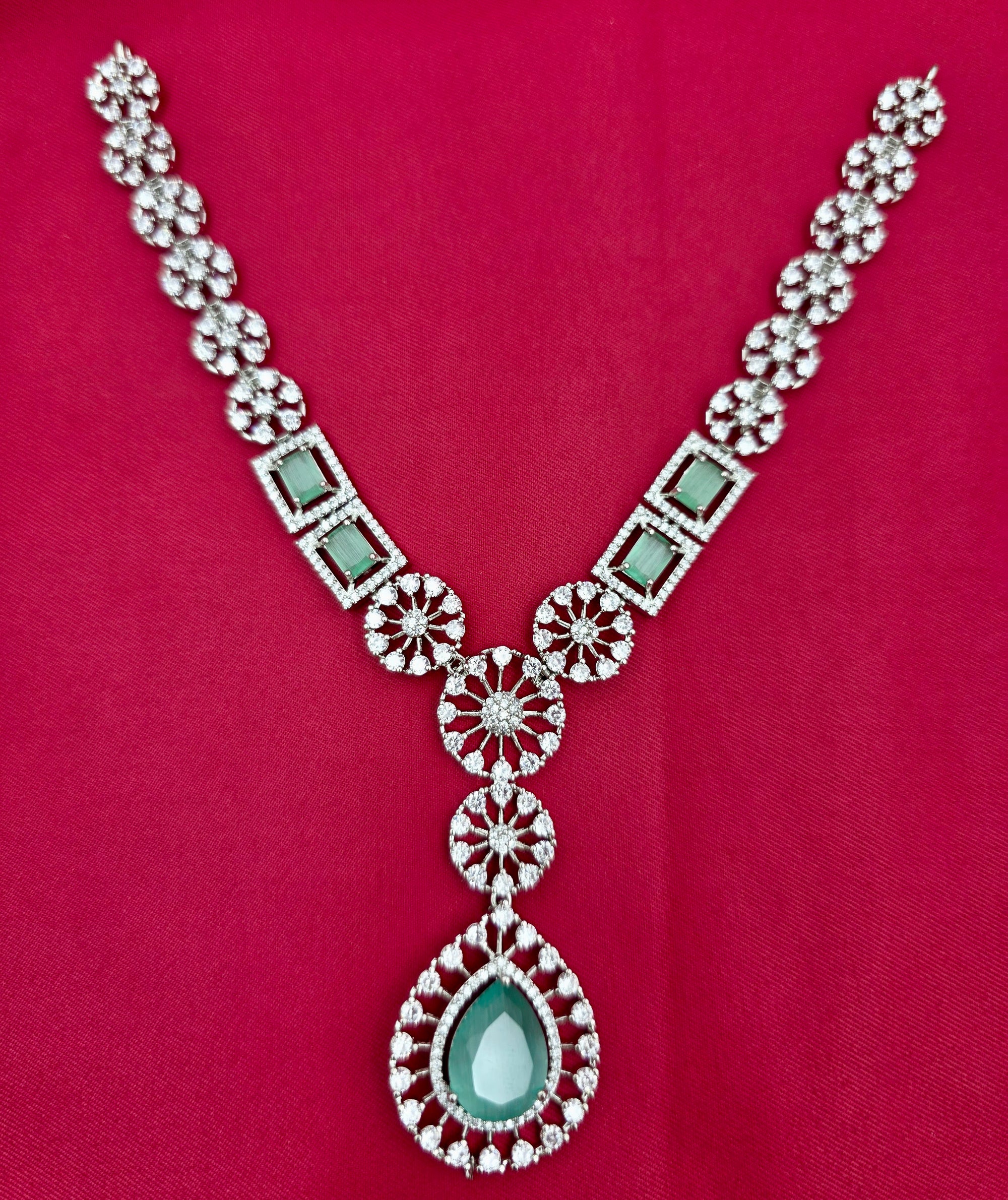 Silver Short Necklace