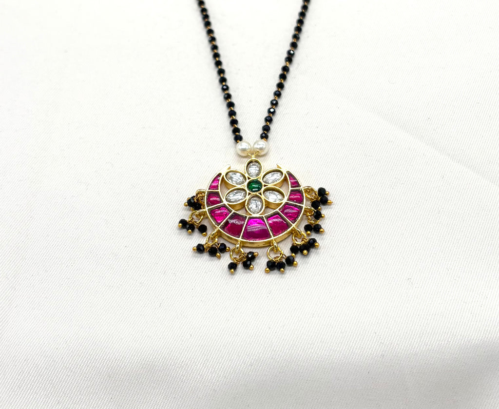 Jadau kundan mangalsutra