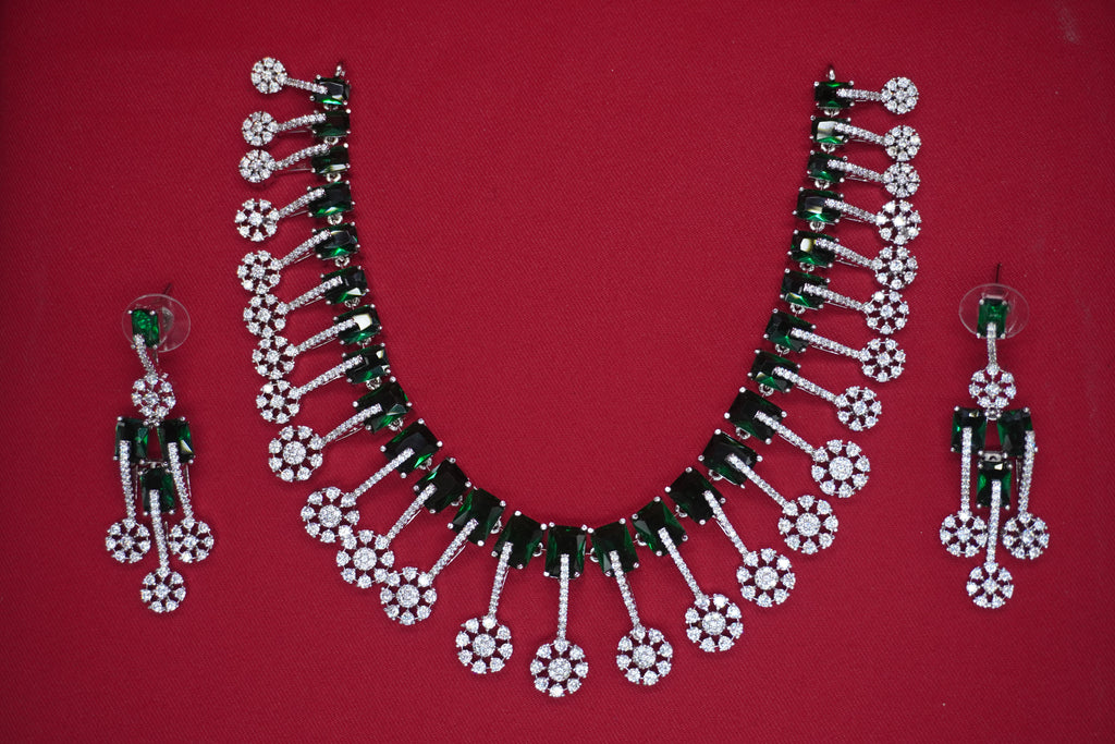 Silver Short Necklace