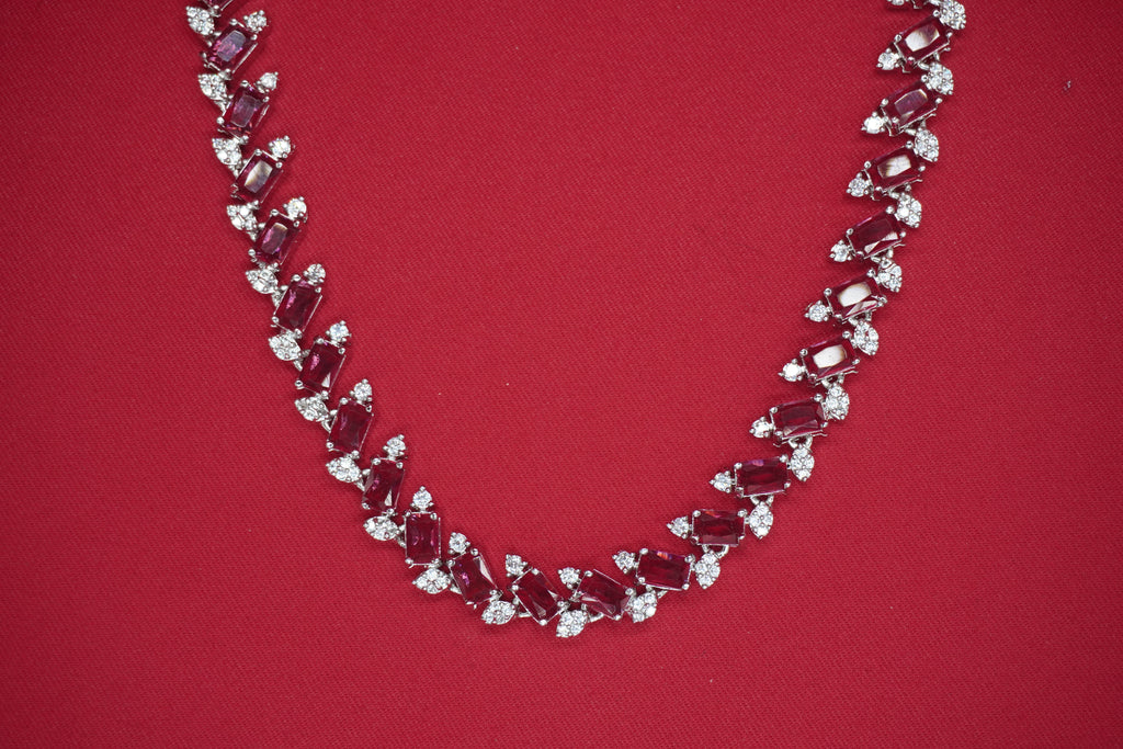 Silver Short Necklace