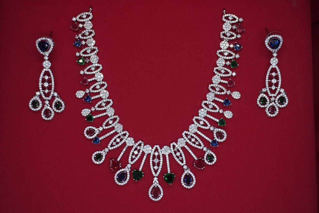 Silver Short Necklace