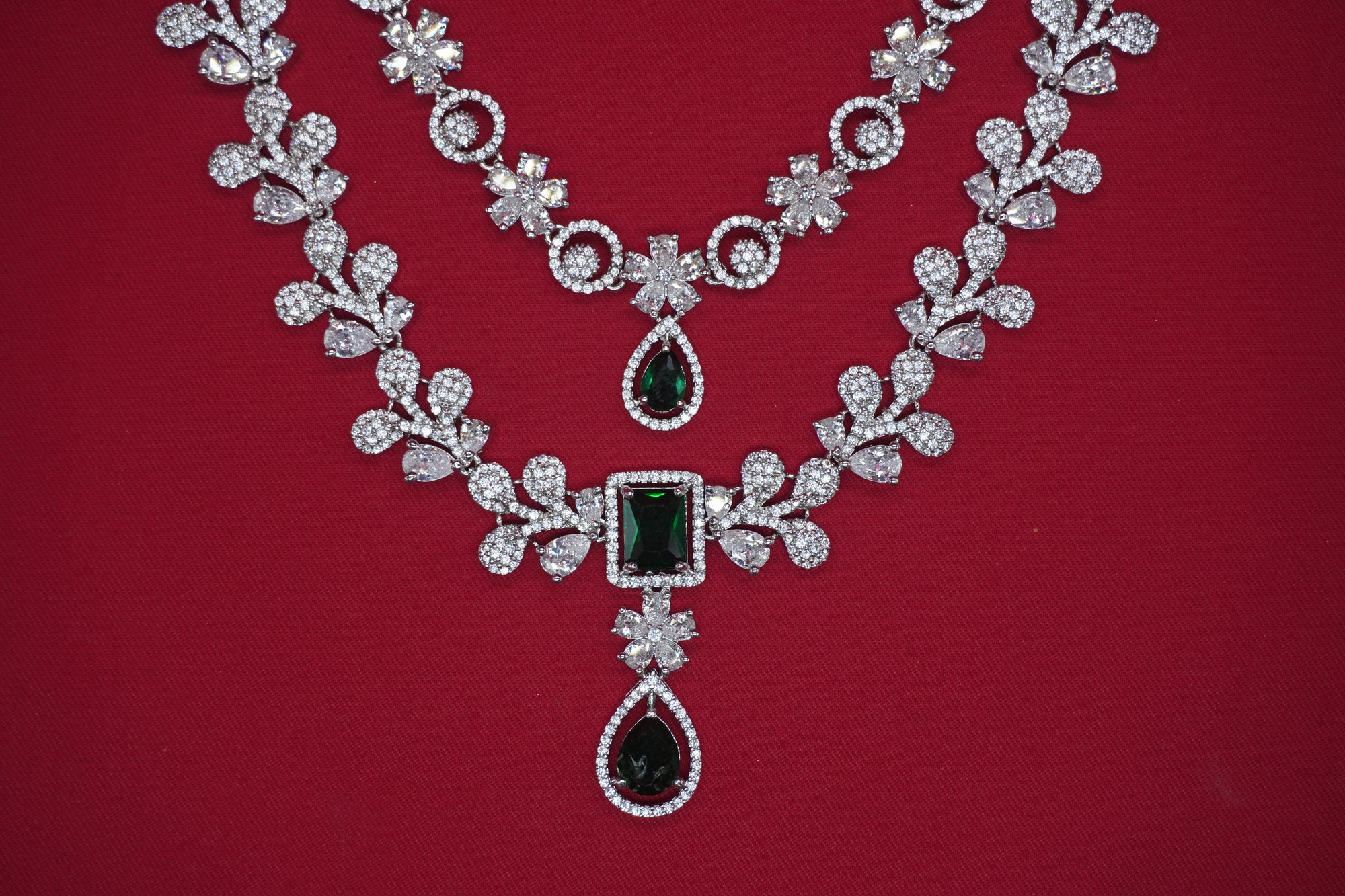 Silver Short Necklace