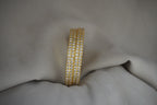 Matte-Gold Bangles