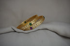 Matte-Gold Bangles