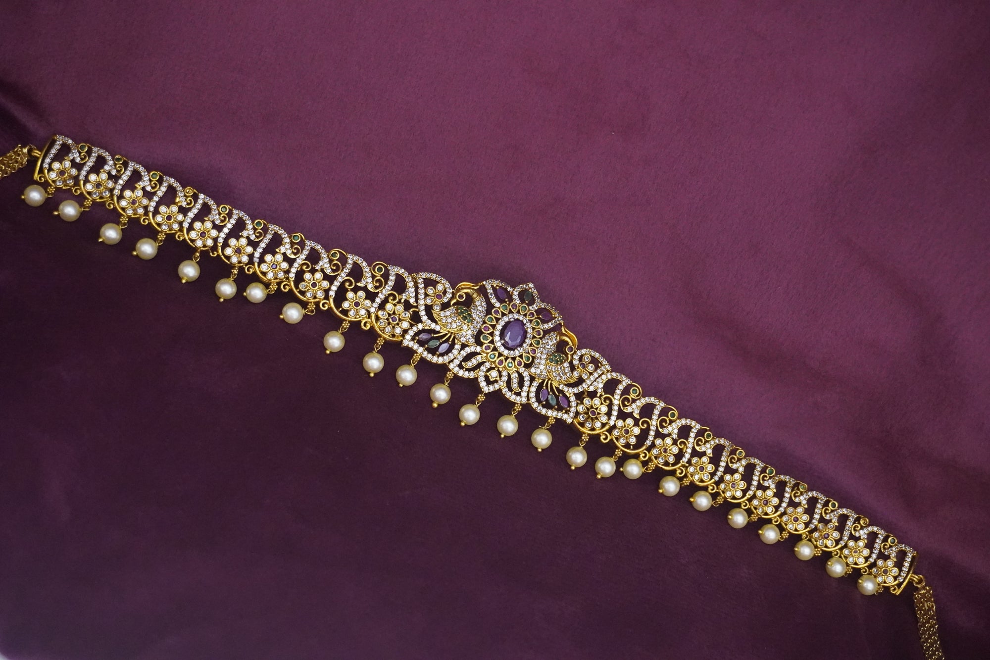 Matte-Gold Vaddanam