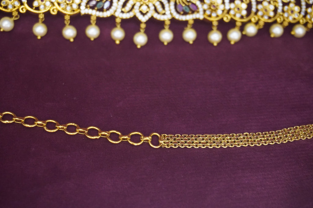 Matte-Gold Vaddanam