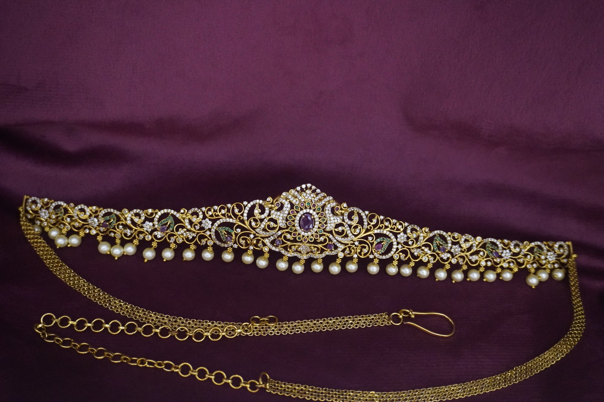 Matte-Gold Vaddanam
