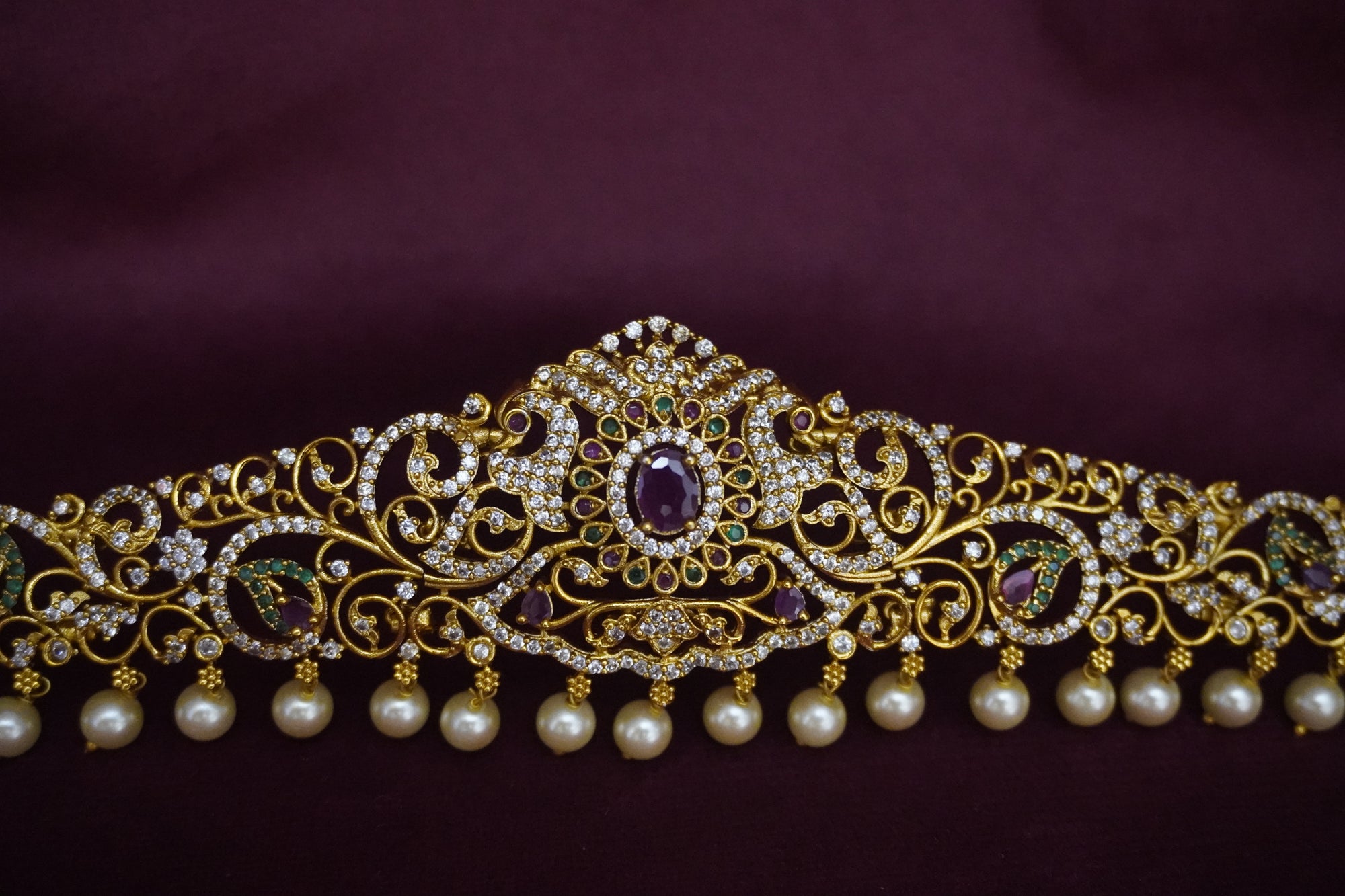 Matte-Gold Vaddanam