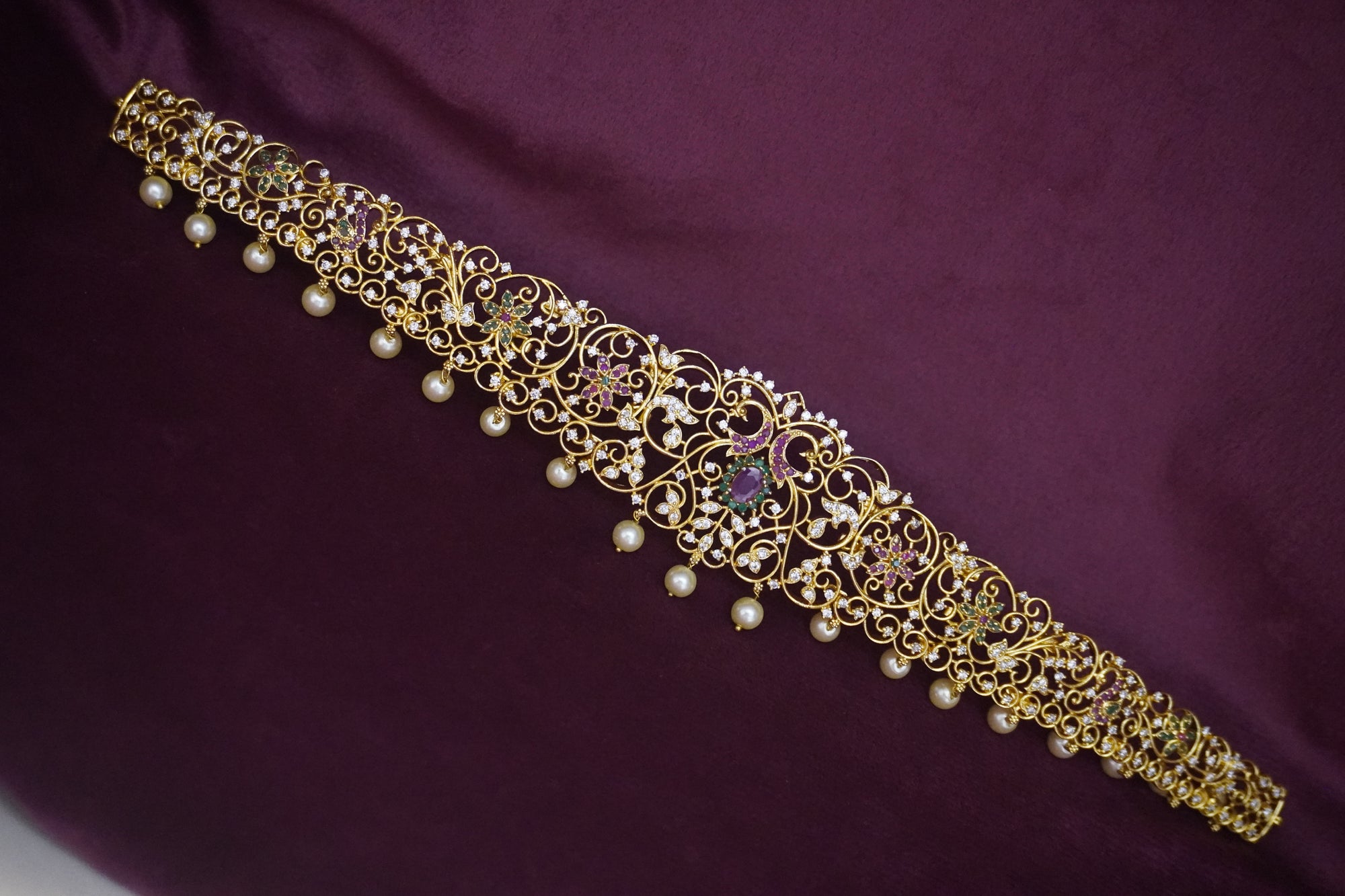 Matte-Gold Vaddanam