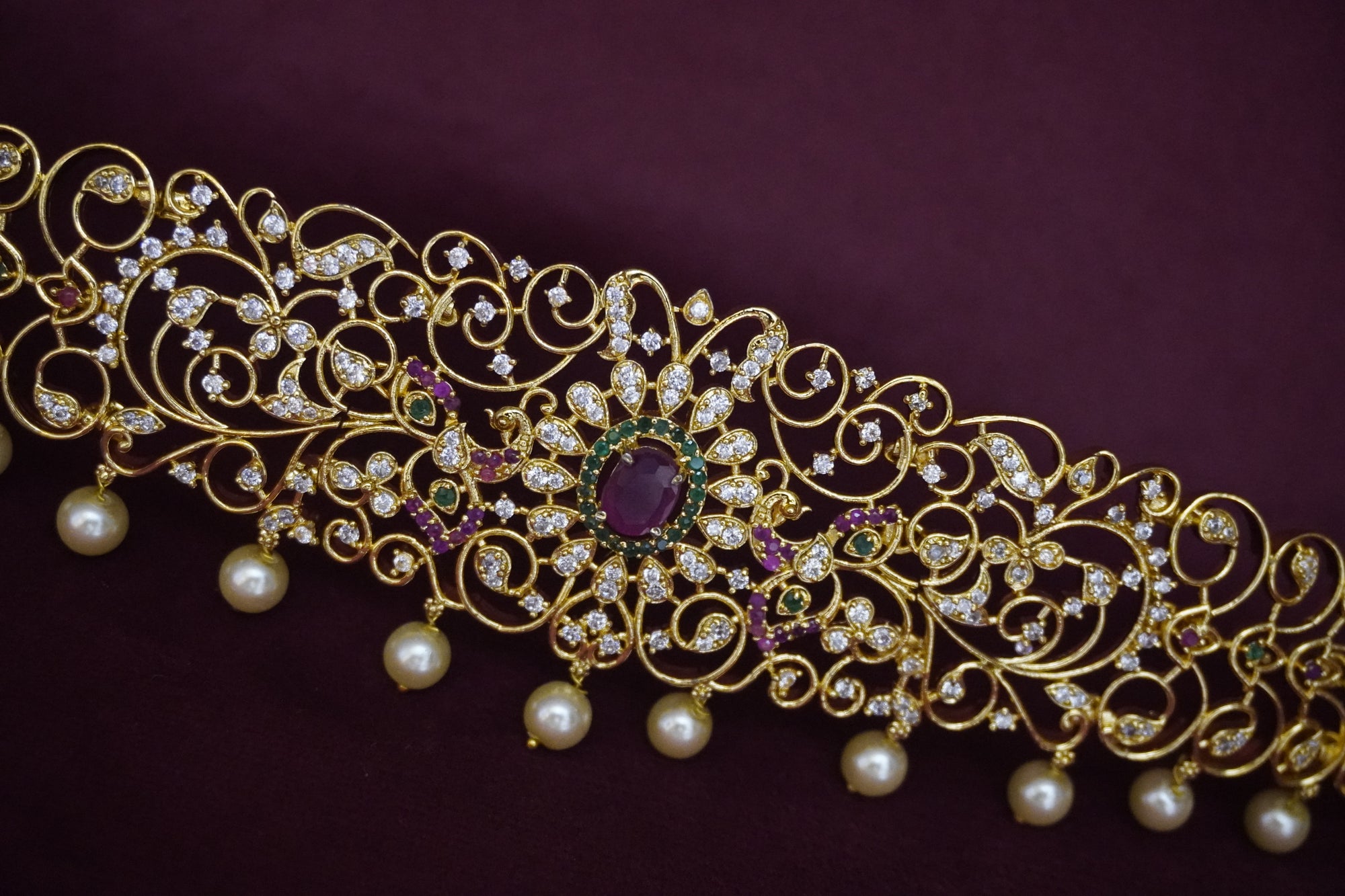 Matte-Gold Vaddanam