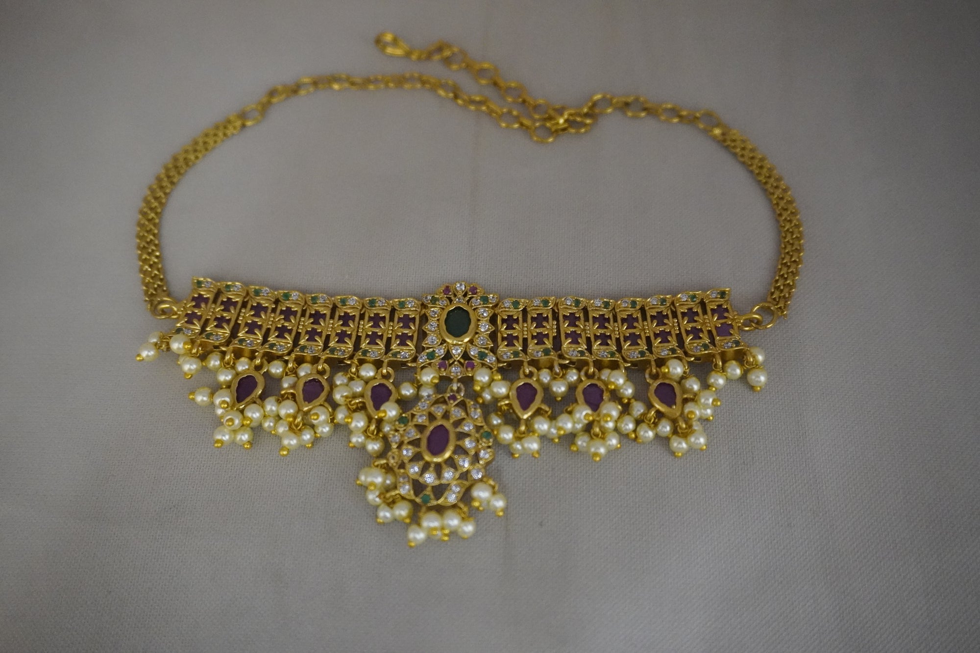 Gold Kanti Necklace