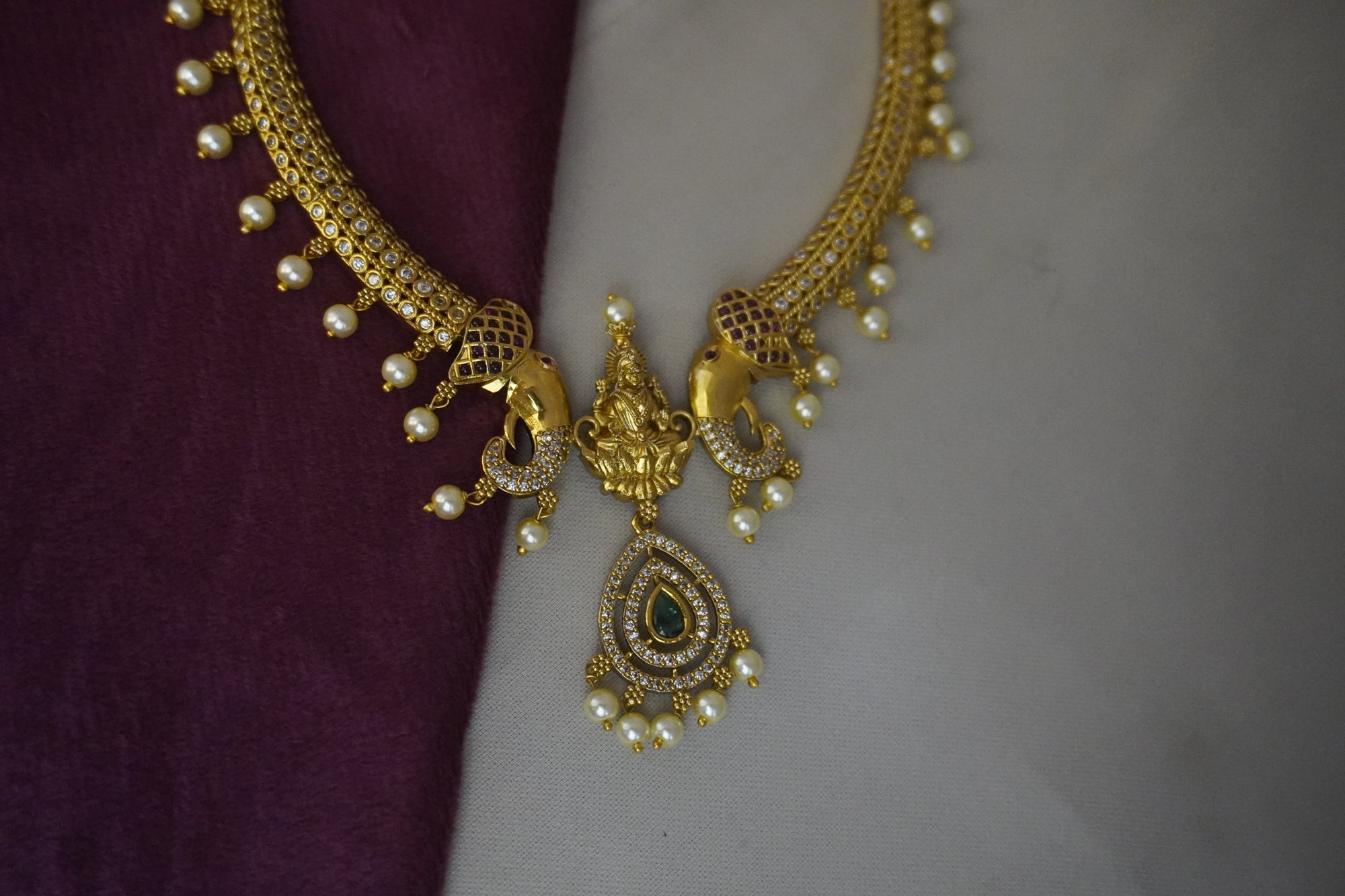 Gold Kanti Necklace