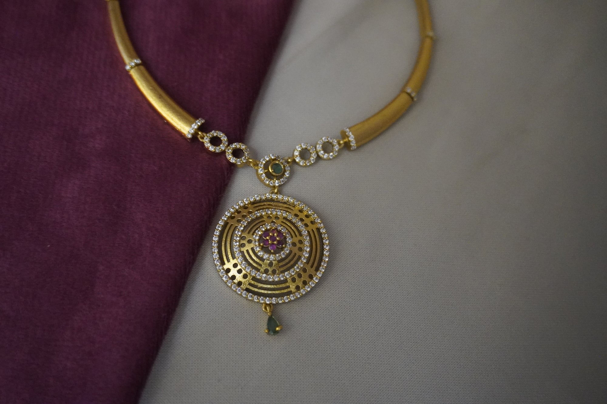 Gold Kanti Necklace