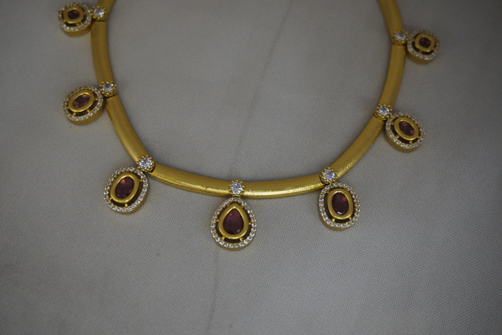 Gold Kanti Necklace