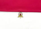 Puligoru Yellow finish central Red emerald-stone Locket