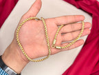 Original Panchaloham cuban link magnetic clasp Men Neck-chain