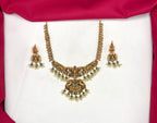 Nakshi finishing floral design short Necklace