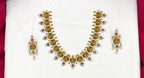 Jadau kundan with lord Lakshmi Short Necklace