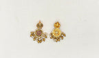 Premium matte finishing with lorded Lakshmi pendant ad stones long haram