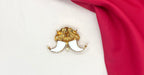 Gold-plated Lakshmi Puligoru (tiger nail) pendant Locket