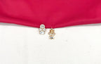 Rose-Gold Polki Diamonds studs
