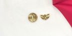 Jadau Kundan crescent-shaped Lockets