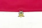 Puligoru Yellow finish central Green emerald-stone Locket
