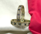 Victorian finishing American Stones with Purple stones Bangle