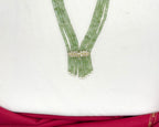 Mint-Green Multi-layered Onyx Beads Rani-Haram