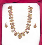 Premium Elegant Bottu Lakshmi Jadau kundan Necklace