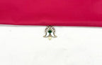 Puligoru white central green emerald-stone Locket