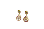Jadau Kundan floral design Ruby stones (Bottumala)long Necklace