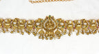 Matte finishing Lord Lakshmi Designed with Elephant and lotus Chain Vaddanam