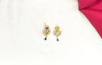 American Diamond Zirconia
Blue Studded Floral Short Necklace