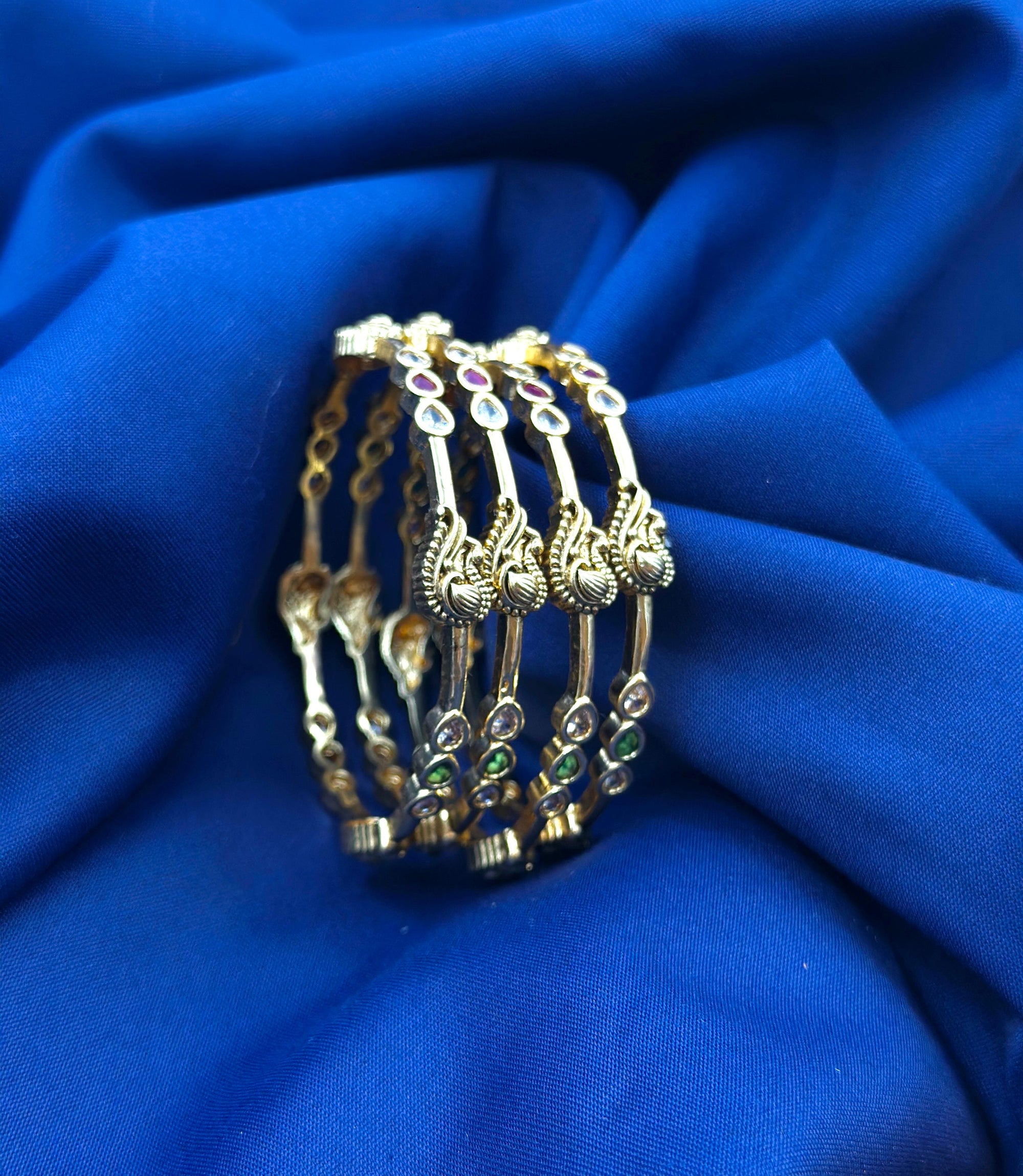 Matte-Gold Bangle